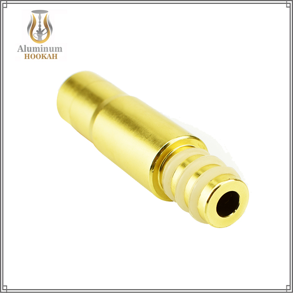 High quality aluminium hookah handle shisha hookah silicone hose Metal Mouthpiece