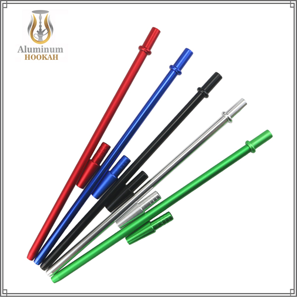 factory wholesale narguile accessories aluminum alloy hookah handle for silicone hookah hose