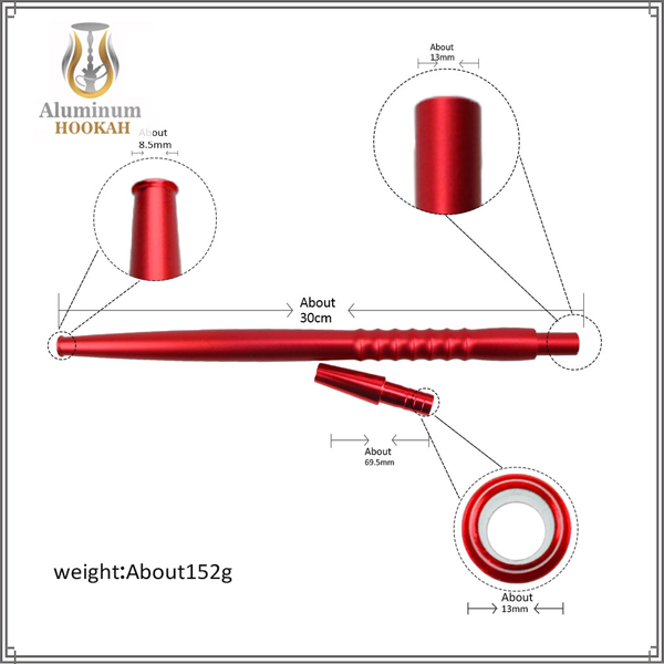 factory new shisha product wholesale narguile accessories aluminum alloy hookah handle