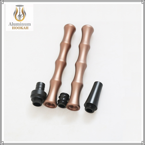 factory wholesale hookah accessories removable shisha pipes aluminum alloy hookah handle