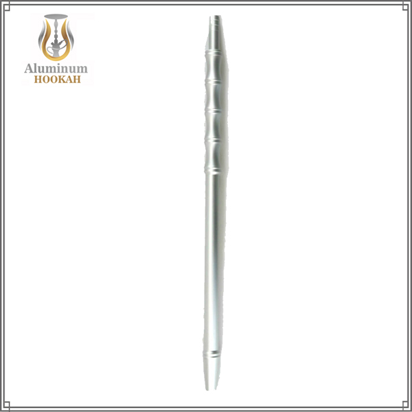 facyory wholesale top quality shisha accessories silver aluminum hookah handle