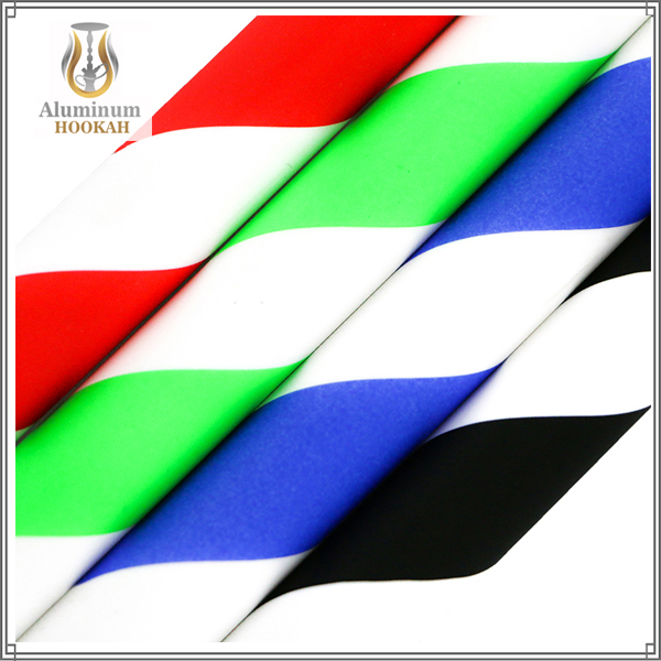 new high-quality two-color environment-friendly non-flavor hookah shisha silicone hose
