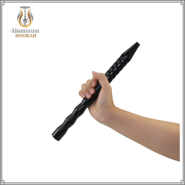 factory direct sales custom narguile accessories aluminum alloy hookah handle for shisha silicone hose