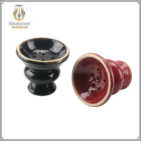 sell well new design painted ceramic shisha hookah bowl