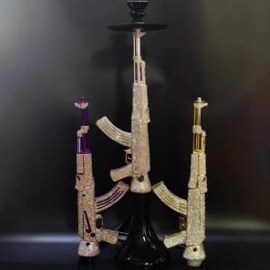 gold ak47 hookah AL-AK01