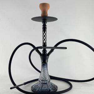 aluminum black hookah AL-BL01