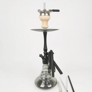 aluminum black hookah AL-BL06