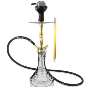 aluminum golden  hookah AL-CG24