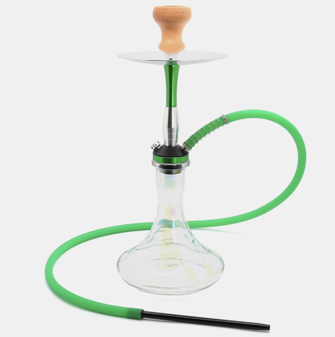 aluminum green hookah AL-C22