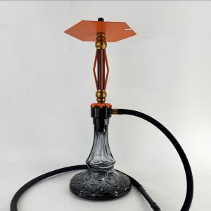 aluminum orange hookah AL-OR02