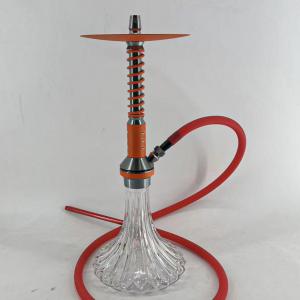 aluminum orange hookah AL-OR03
