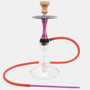 aluminum pink hookah AL-CP03