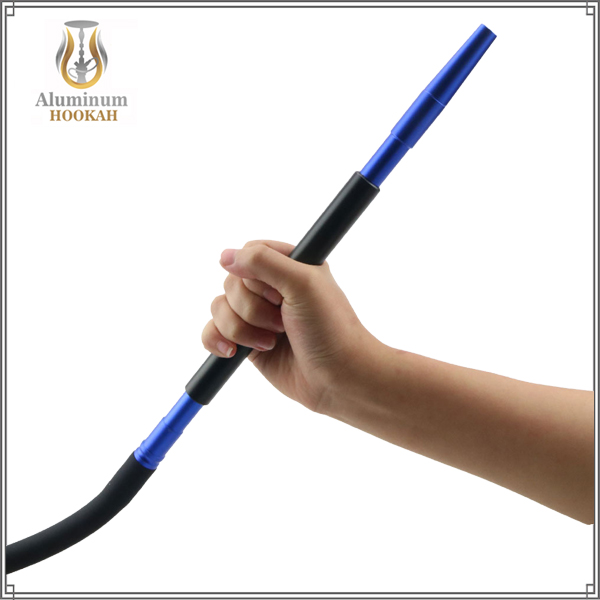 factory wholesale top quality narguile accessories frosted shisha handle colorful aluminum hookah handle