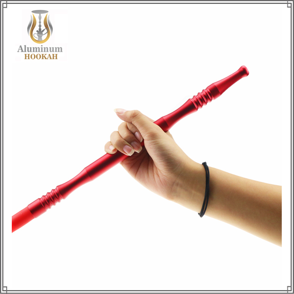 High quality aluminium hookah handle shisha hookah silicone hose Metal Mouthpiece 