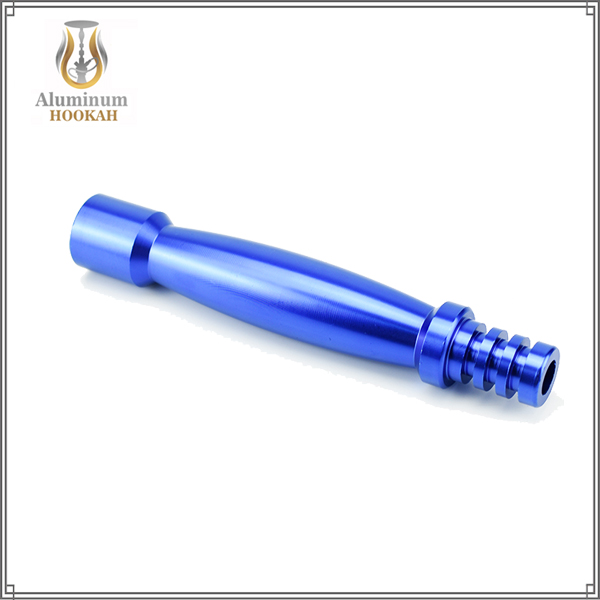 High quality aluminium hookah handle shisha hookah silicone hose Metal Mouthpiece
