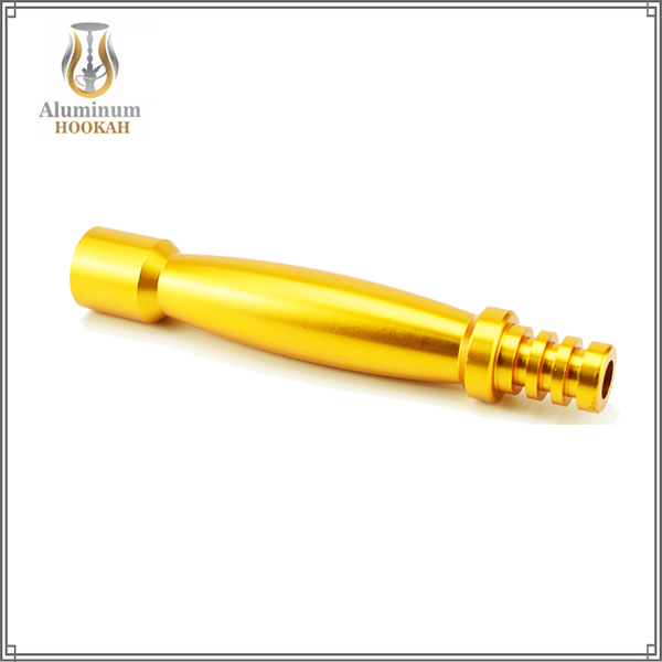 High quality aluminium hookah handle shisha hookah silicone hose Metal Mouthpiece