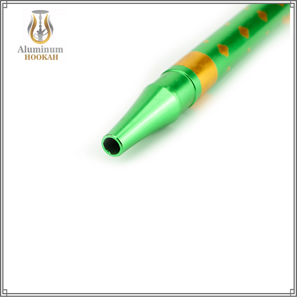 High quality aluminium hookah handle shisha hookah silicone hose Metal Mouthpiece