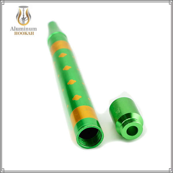 High quality aluminium hookah handle shisha hookah silicone hose Metal Mouthpiece