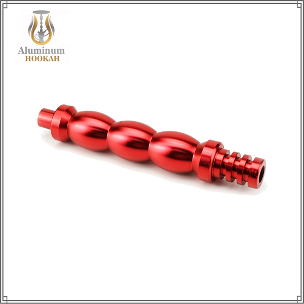 High quality aluminium hookah handle shisha hookah silicone hose Metal Mouthpiece