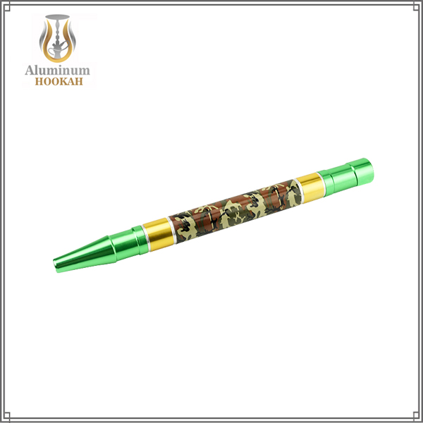 High quality aluminium hookah handle shisha hookah silicone hose Metal Mouthpiece