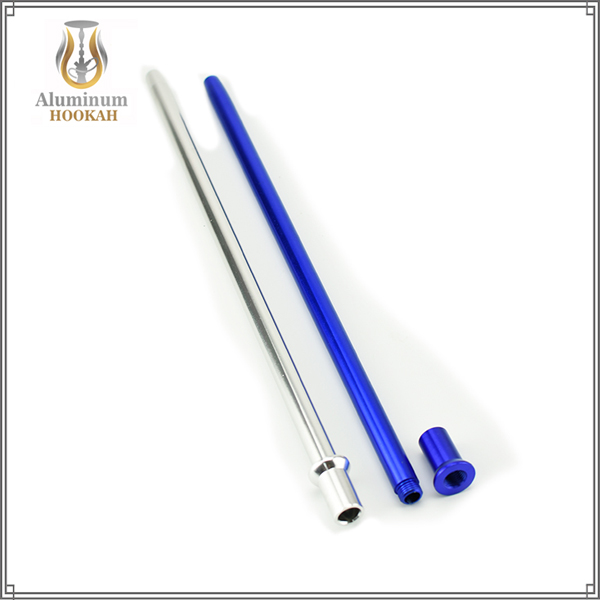 High quality aluminium hookah handle shisha hookah silicone hose Metal Mouthpiece