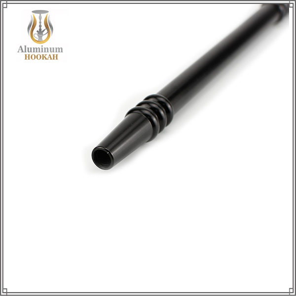 High quality aluminium hookah handle shisha hookah silicone hose Metal Mouthpiece