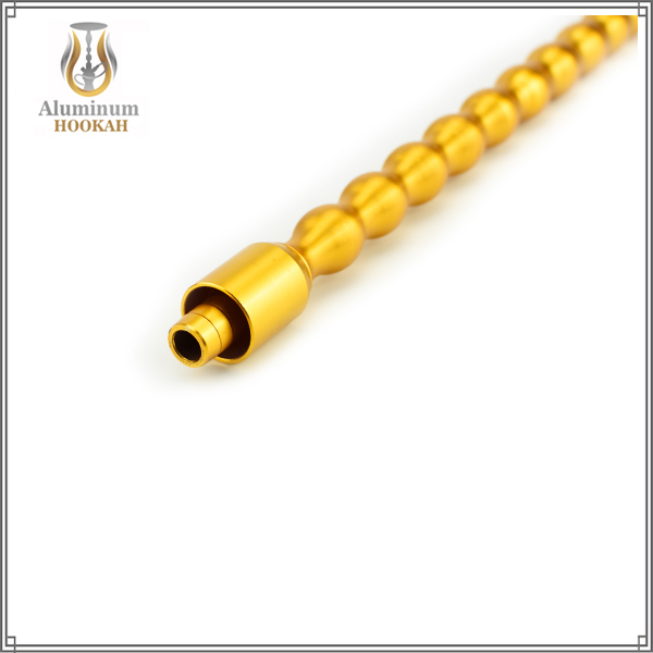 High quality aluminium hookah handle shisha hookah silicone hose Metal Mouthpiece