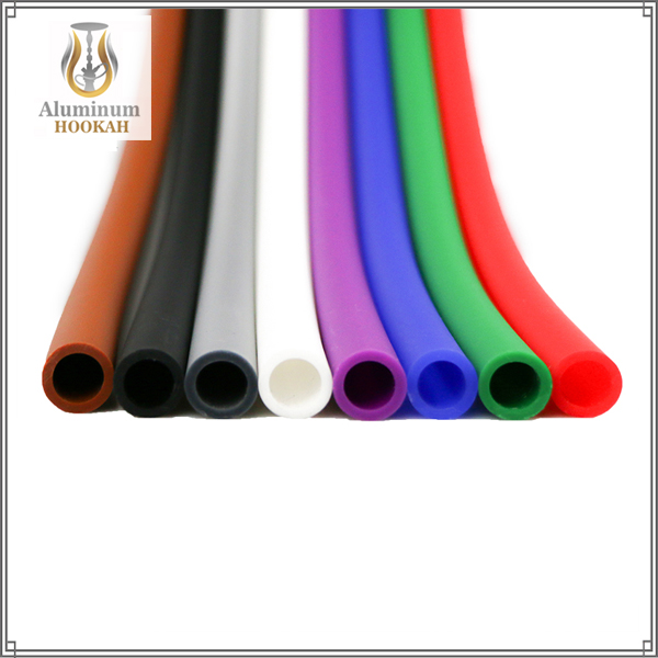 Luxury type chicha Accessories Narguile Shisha Hose Matte scrub hookah silicone hose