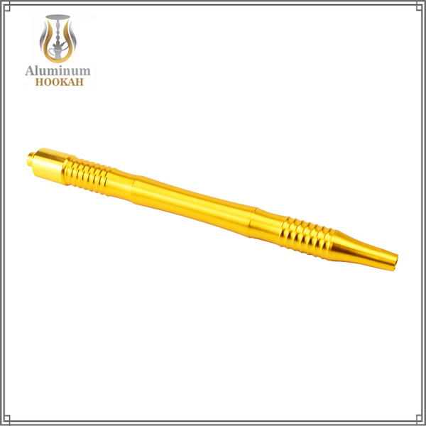 High quality aluminium hookah handle shisha hookah silicone hose Metal Mouthpiece