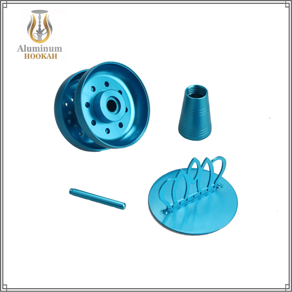 wholesale glass hookah accessories colorful crown shisha bowl chicha charcoal holder