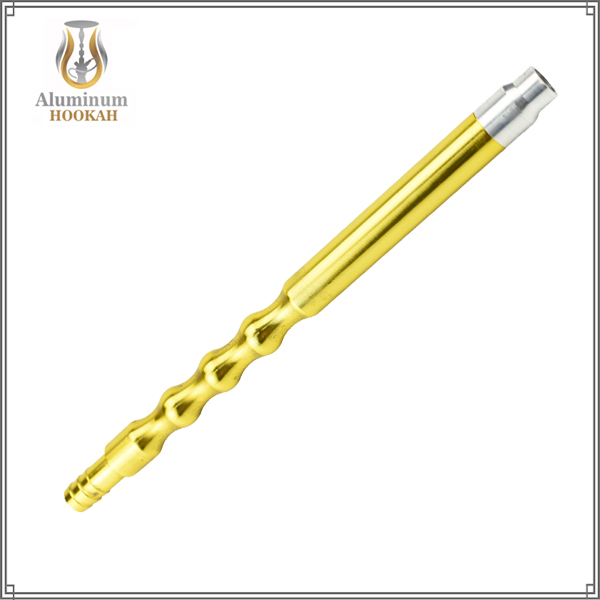 High quality aluminium hookah handle shisha hookah silicone hose Metal Mouthpiece