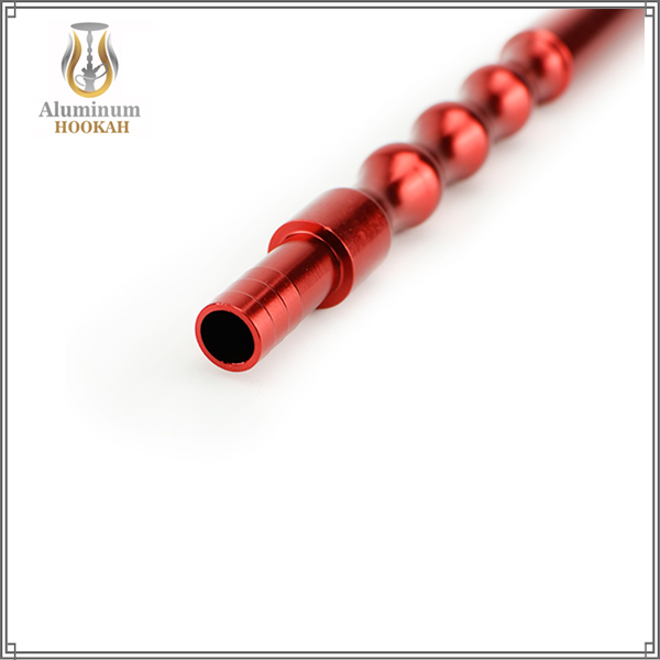 High quality aluminium hookah handle shisha hookah silicone hose Metal Mouthpiece