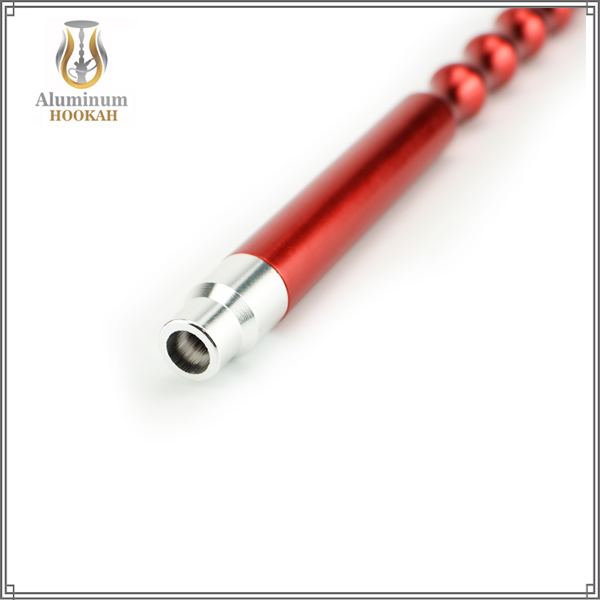 High quality aluminium hookah handle shisha hookah silicone hose Metal Mouthpiece