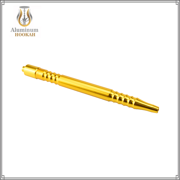 High quality aluminium hookah handle shisha hookah silicone hose Metal Mouthpiece