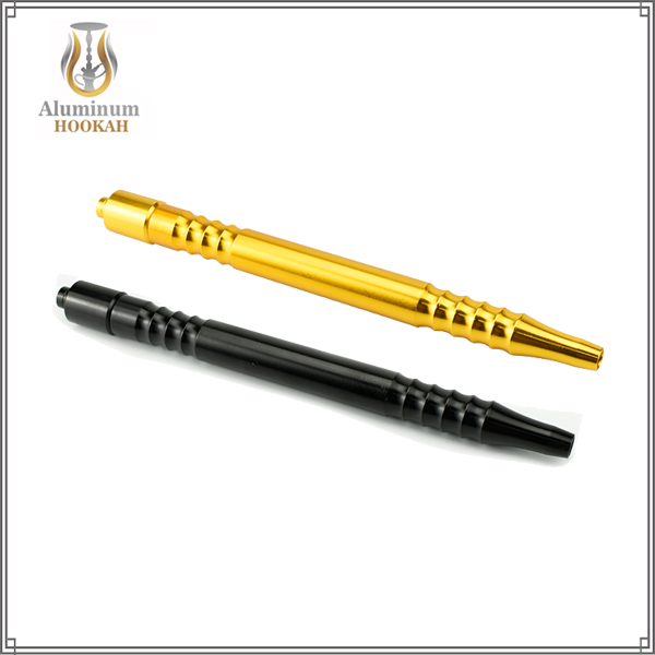 High quality aluminium hookah handle shisha hookah silicone hose Metal Mouthpiece
