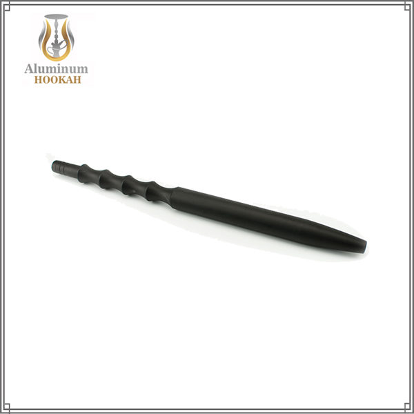 High quality aluminium hookah handle shisha hookah silicone hose Metal Mouthpiece
