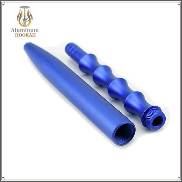 High quality aluminium hookah handle shisha hookah silicone hose Metal Mouthpiece