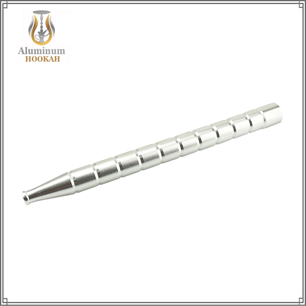 High quality aluminium hookah handle shisha hookah silicone hose Metal Mouthpiece