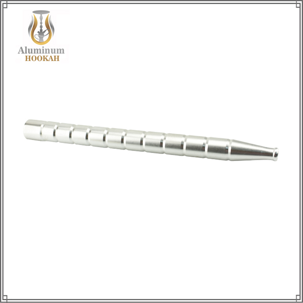 High quality aluminium hookah handle shisha hookah silicone hose Metal Mouthpiece 