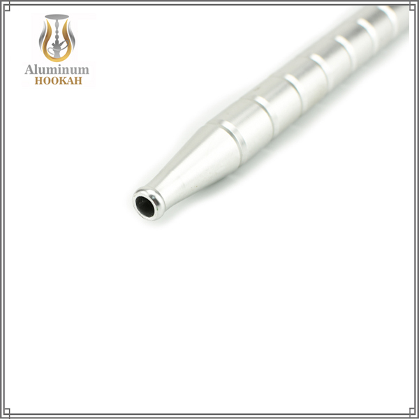 High quality aluminium hookah handle shisha hookah silicone hose Metal Mouthpiece 
