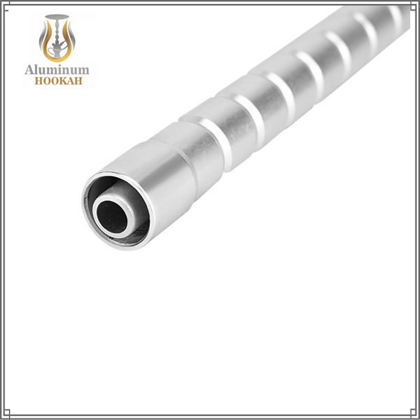 High quality aluminium hookah handle shisha hookah silicone hose Metal Mouthpiece 