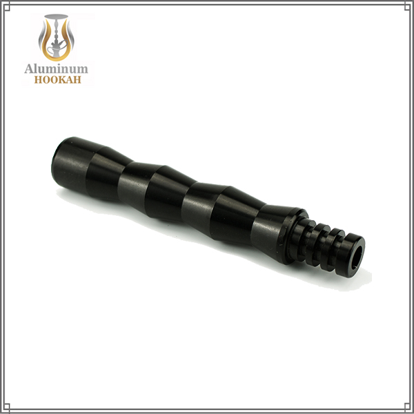 High quality aluminium hookah handle shisha hookah silicone hose Metal Mouthpiece
