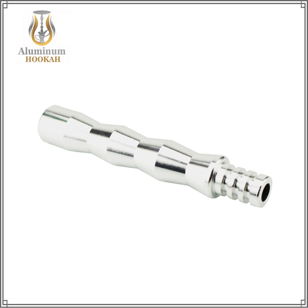 High quality aluminium hookah handle shisha hookah silicone hose Metal Mouthpiece