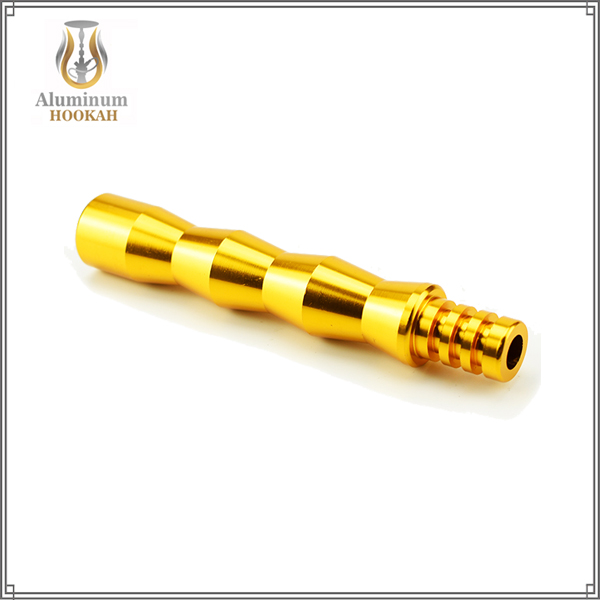 High quality aluminium hookah handle shisha hookah silicone hose Metal Mouthpiece
