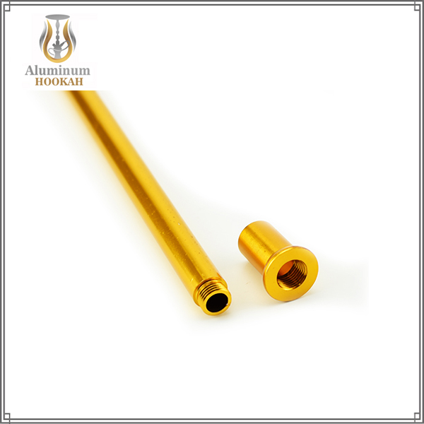 High quality aluminium hookah handle shisha hookah silicone hose Metal Mouthpiece