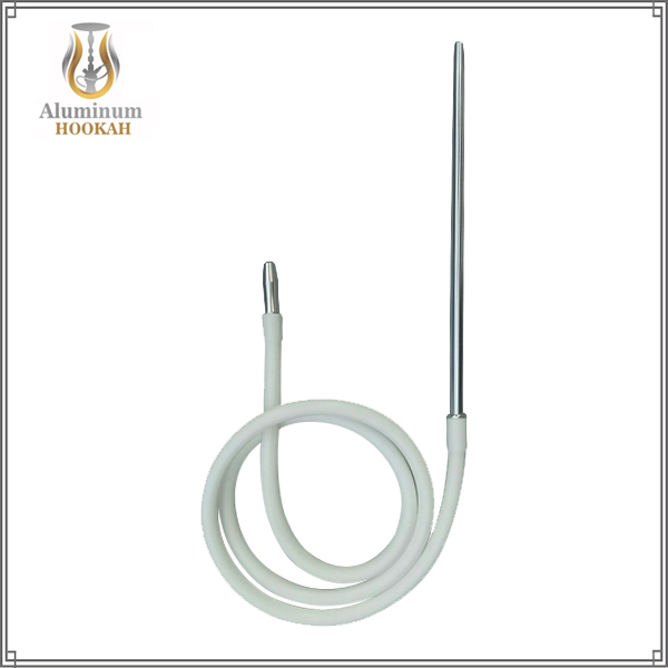 High quality aluminium hookah handle shisha hookah silicone hose Metal Mouthpiece - 副本